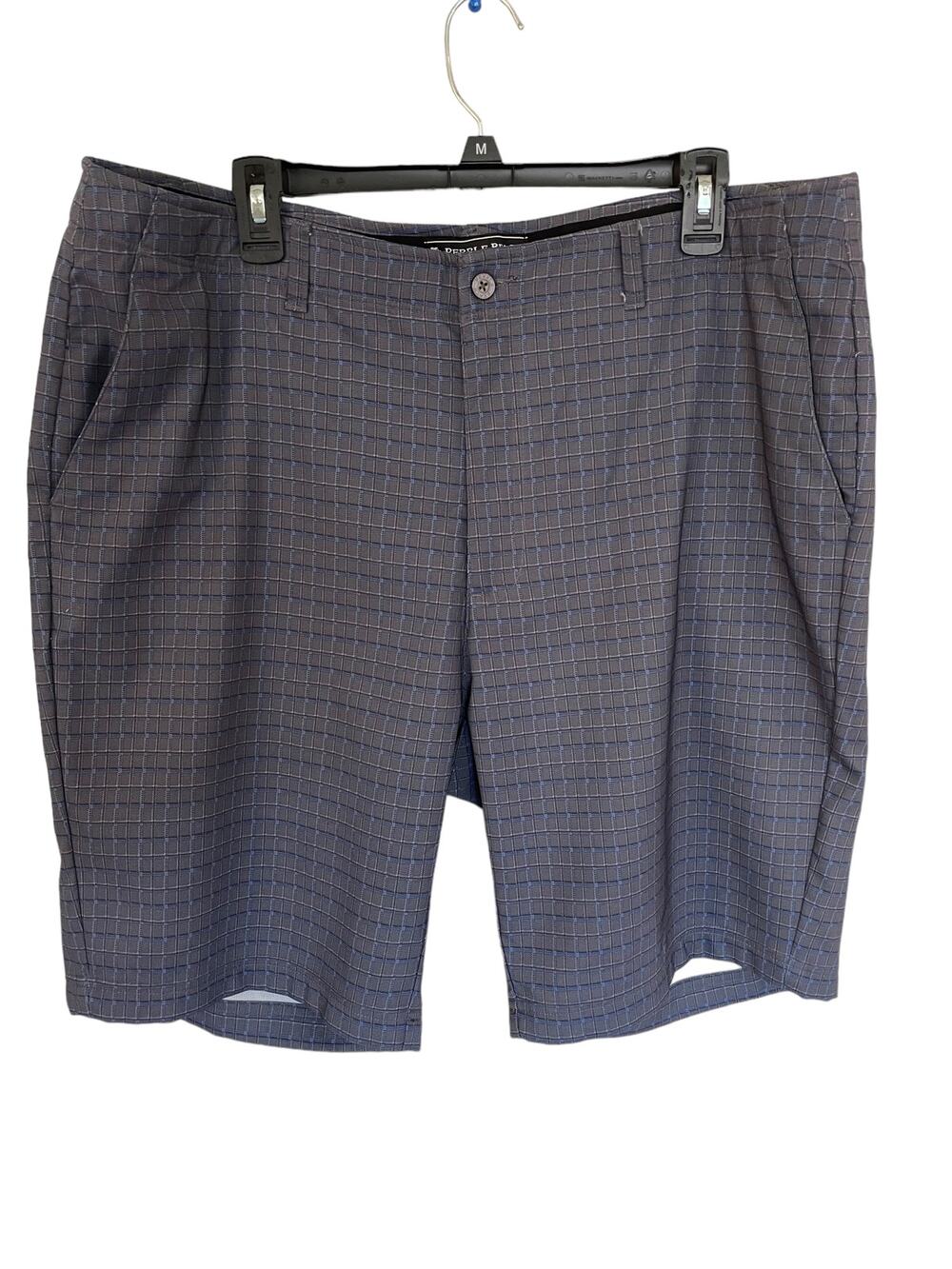Pepple Beach Dry-Luxe Gray Men's Shorts Size 40